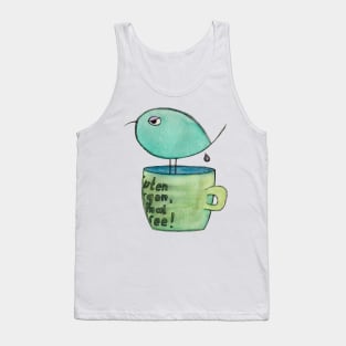 Good morning, first coffee! Tank Top